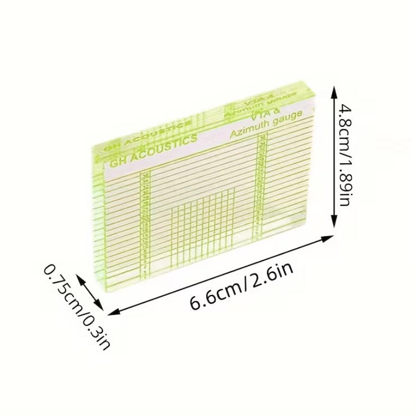 Precision VTA Azimuth Alignment Tool for Turntable Tonearm Cartridges ★ FREE POSTAGE ★
