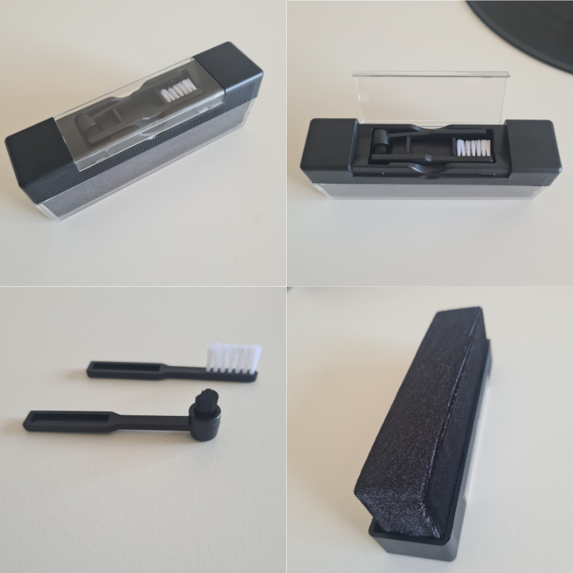3-in-1 Vinyl Record Cleaning Set: Velvet Brush, Stylus Brush, Anti-Static Brush ★ FREE POSTAGE ★