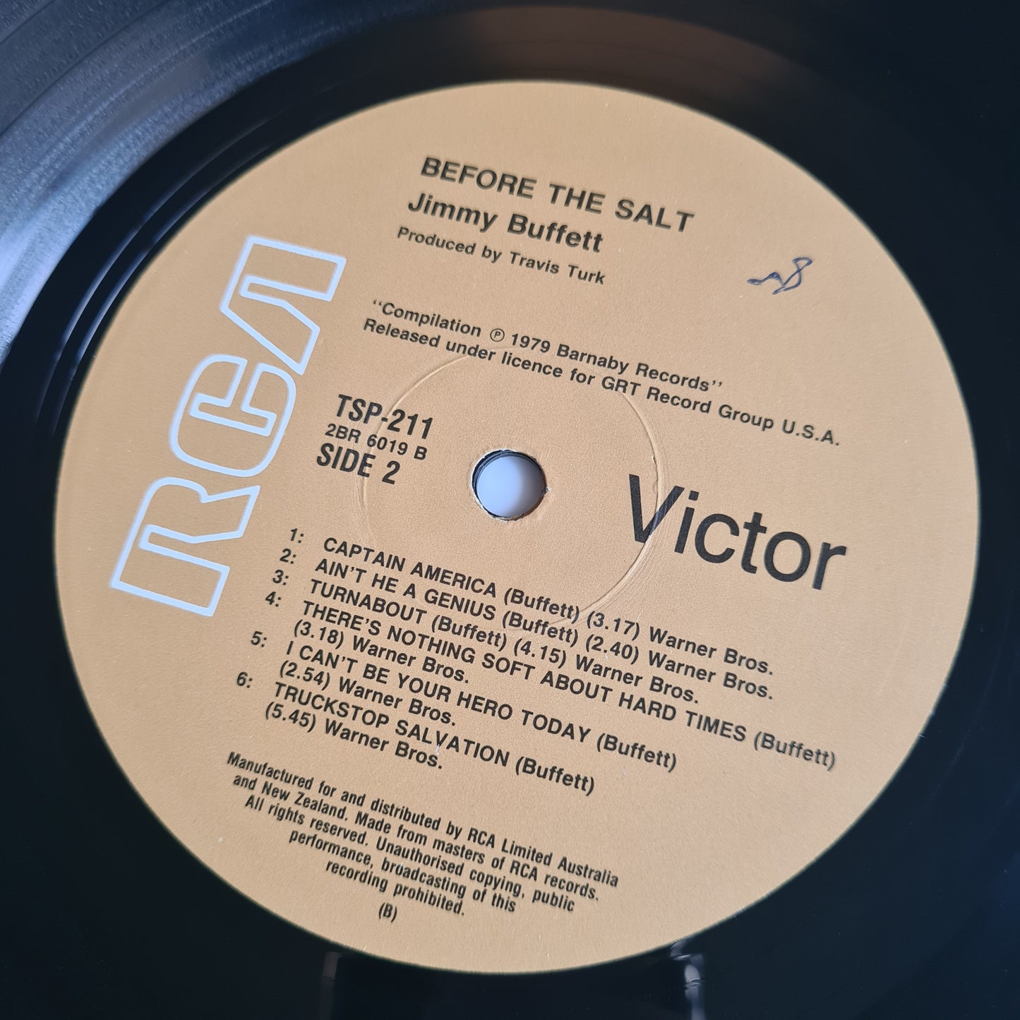 Jimmy Buffett – Before The Salt - 1979 - Vinyl Record 2LP