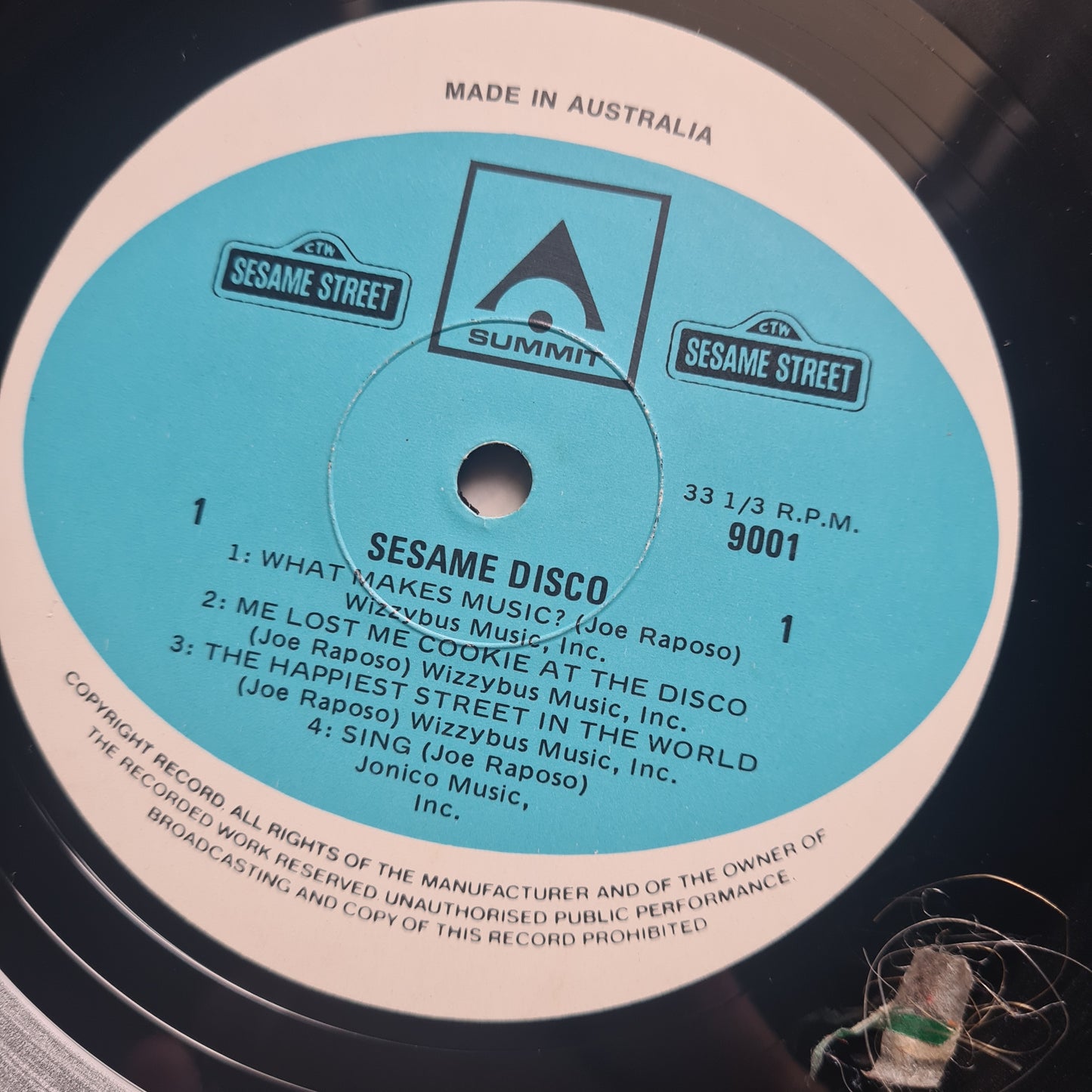 Sesame Street – Sesame Street Disco - 1979 - Vinyl Record LP