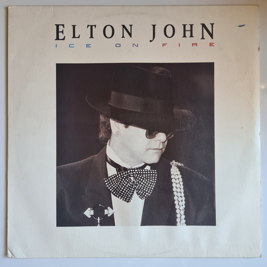 Elton John – Ice On Fire - 1985 - Vinyl Record LP