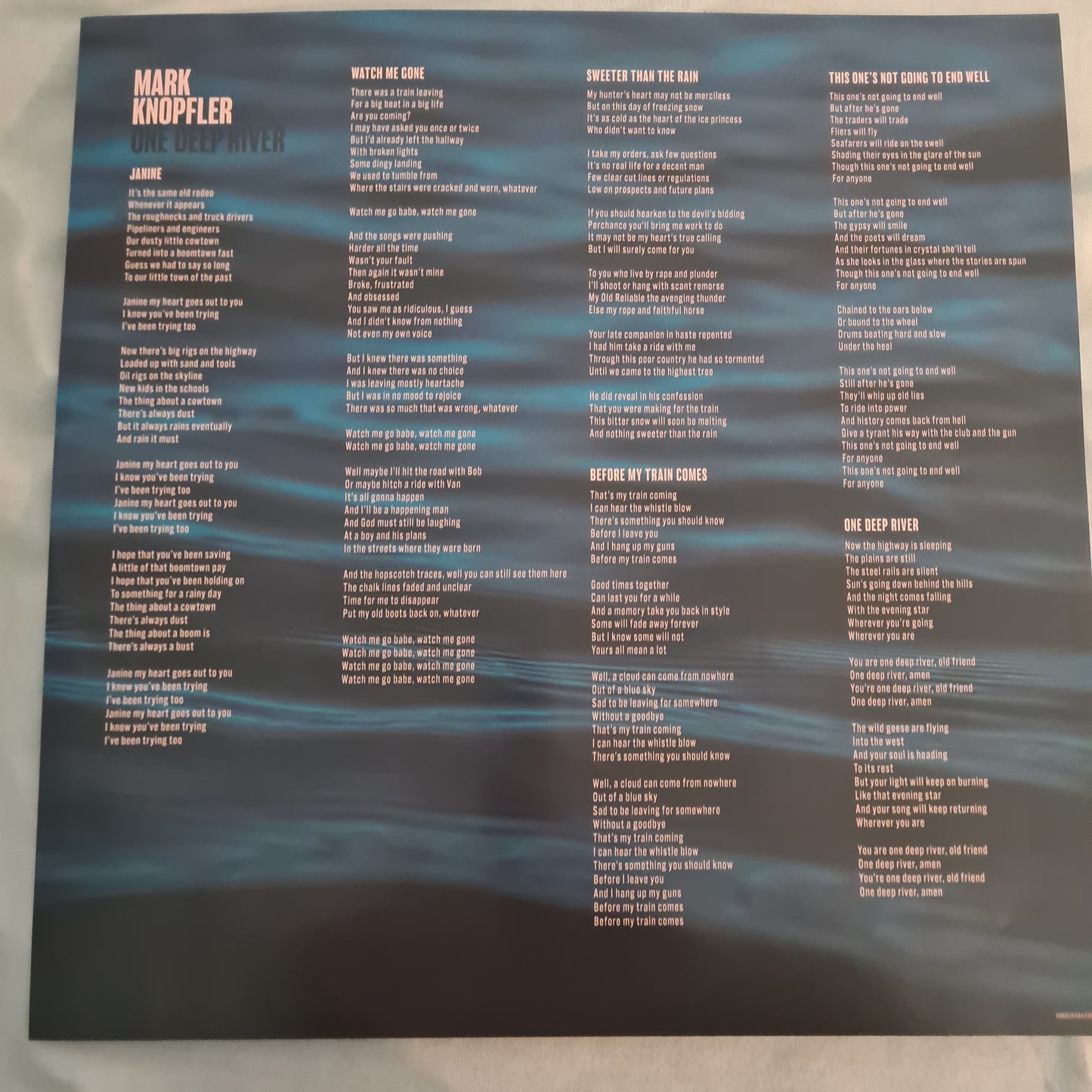 Mark Knopfler – One Deep River - 2024 - Vinyl Record 2LP (near mint)