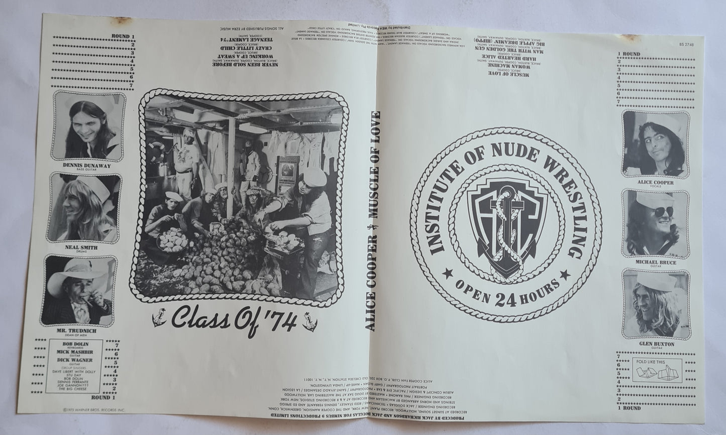 Alice Cooper – Muscle Of Love (with Cardboard box) - 1973 - Vinyl Record LP