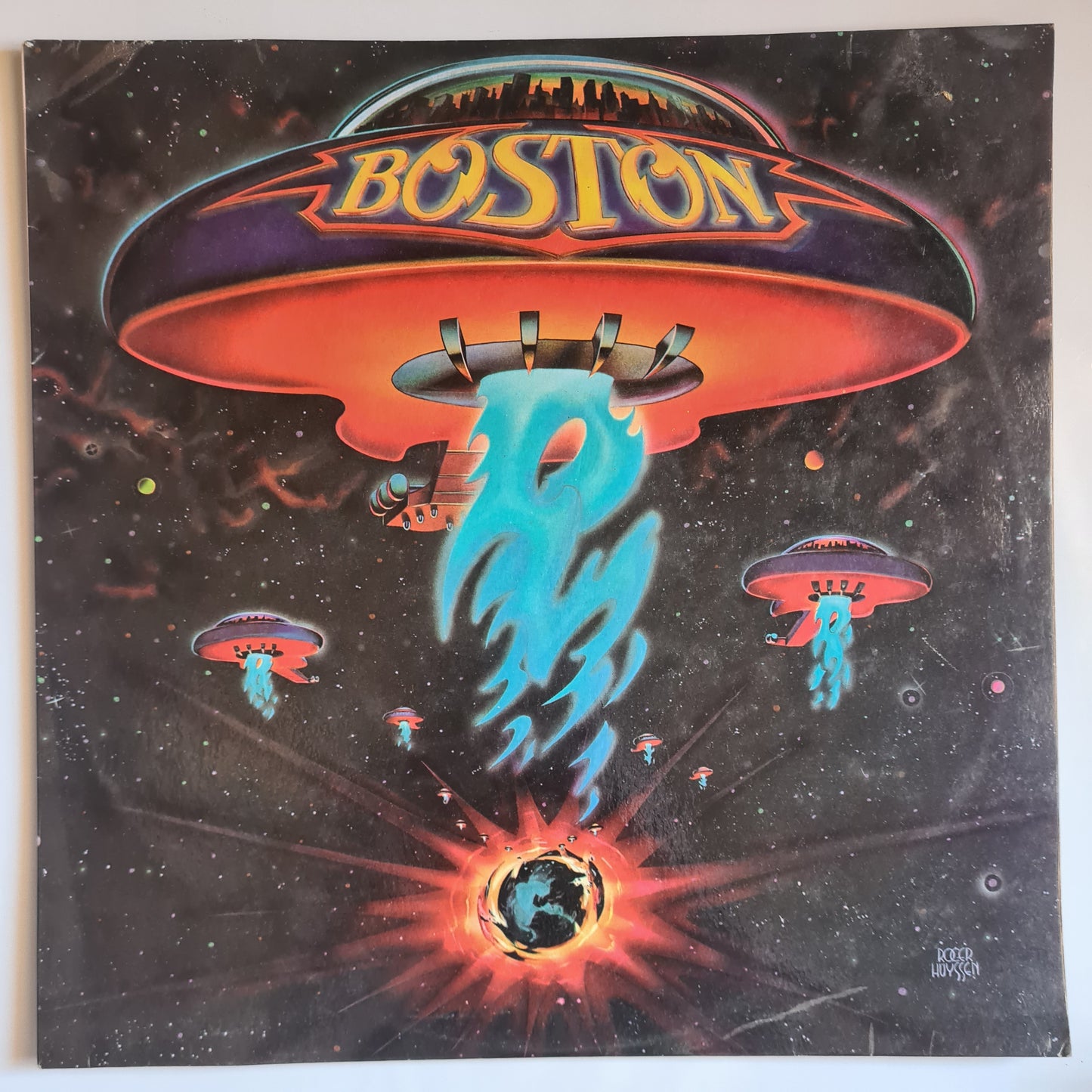 Boston – Boston - 1976 - Vinyl Record LP