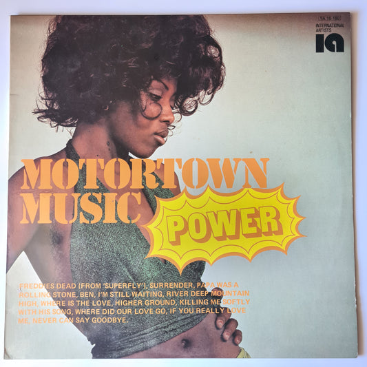 Various - Motown Music Power - Vinyl Record LP