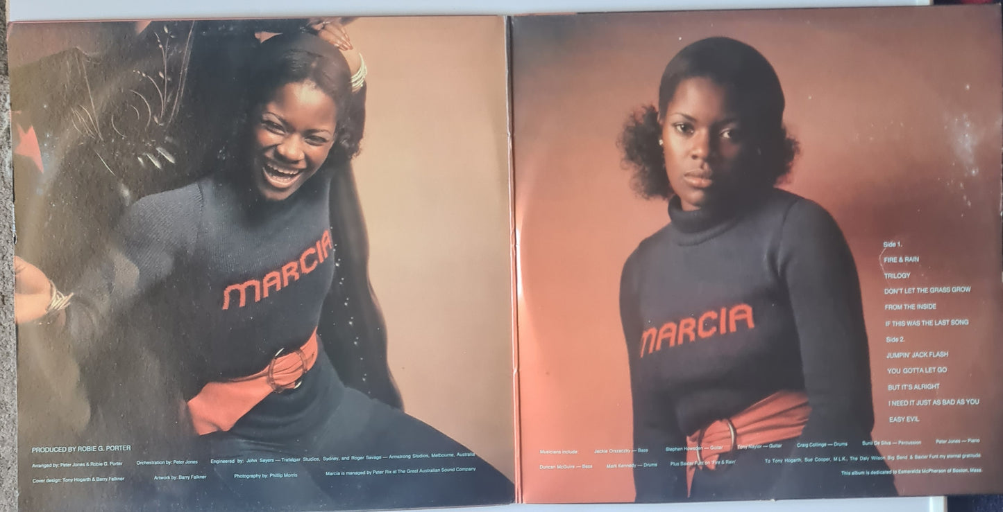 Marcia Hines – Marcia Shines - 1975 (1st pressing) - Vinyl Record LP (Debut Album)