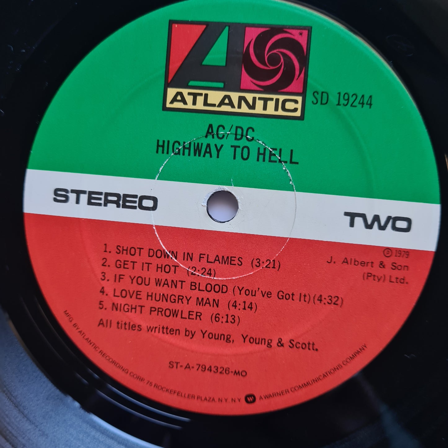 AC/DC – Highway To Hell - 1979 (USA Pressing) - Vinyl Record LP