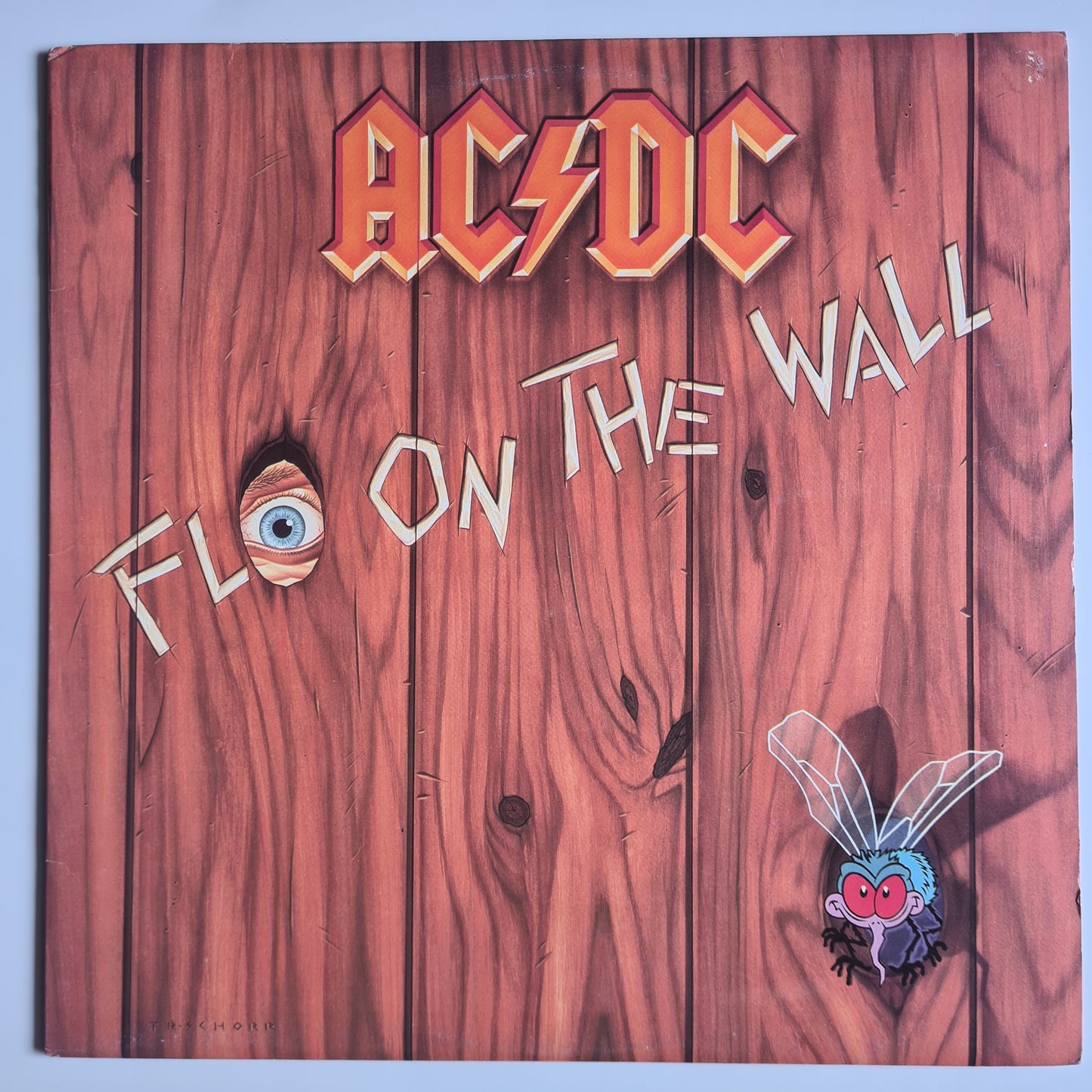 AC/DC – Fly On The Wall - 1985 (1st Australian Pressing) - Vinyl Record LP