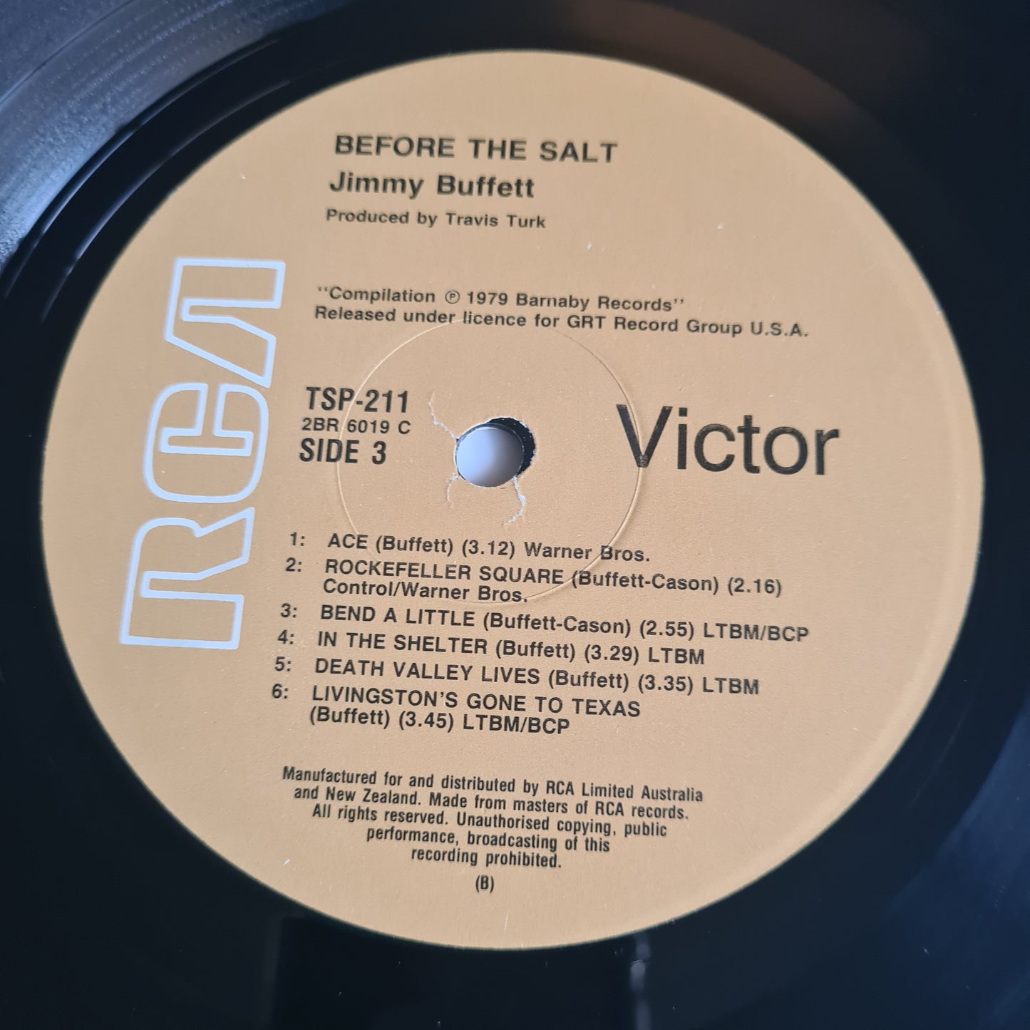 Jimmy Buffett – Before The Salt - 1979 - Vinyl Record 2LP