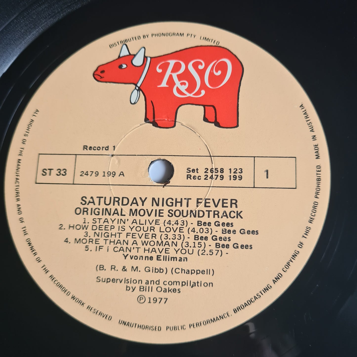 Bee Gees - Saturday Night Fever – The Original Movie Soundtrack - 1977 - Vinyl Record 2LP