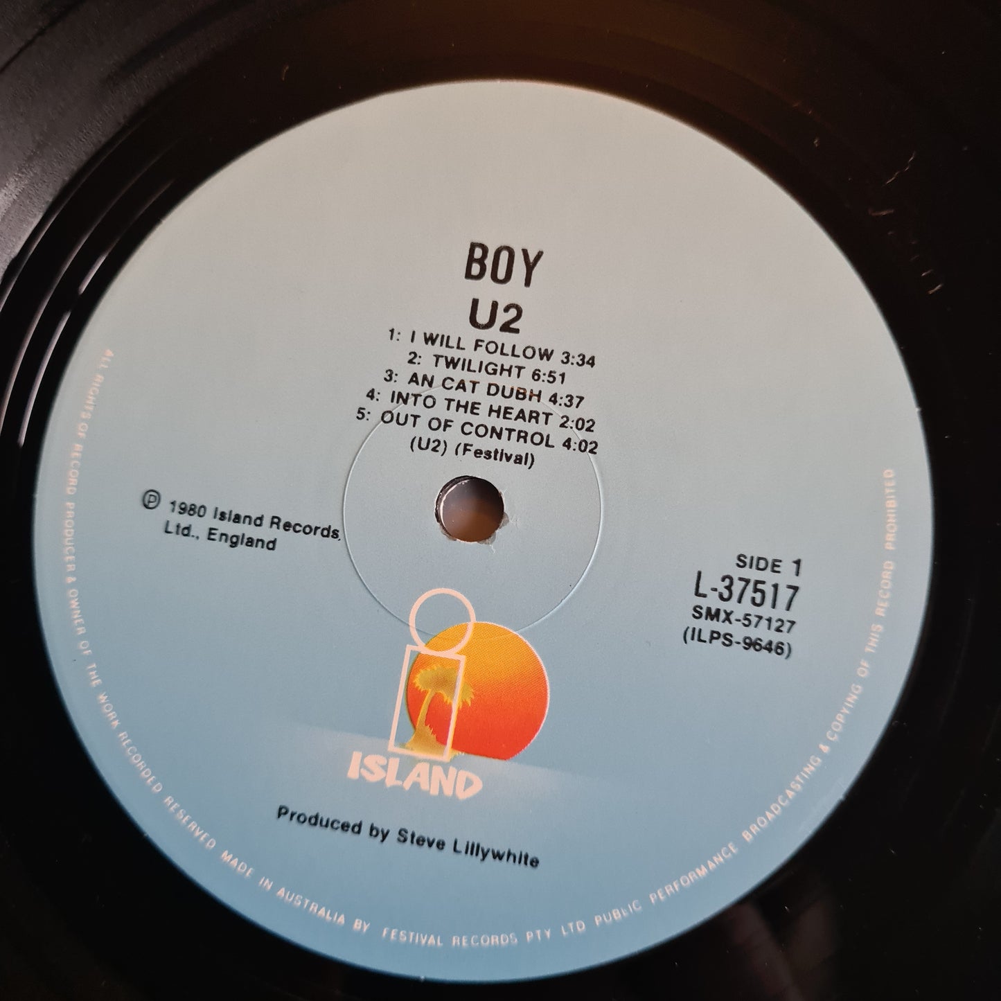 U2 – Boy - 1980 - Vinyl Record LP