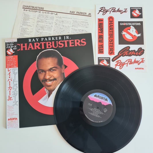 Ray Parker Jr. – Chartbusters - 1984 - Vinyl Record LP (near mint) with stickers