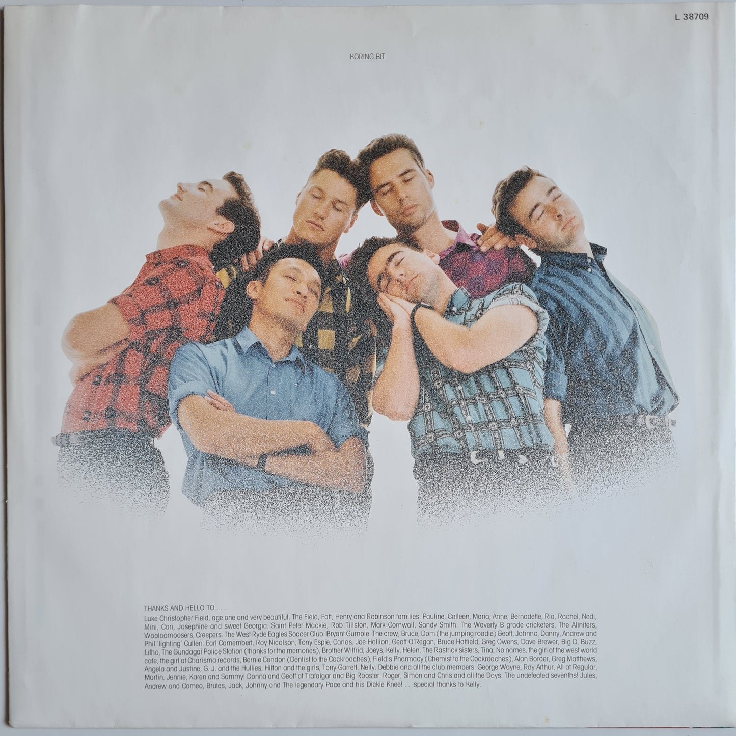 The Cockroaches – The Cockroaches - 1987 - Vinyl Record LP