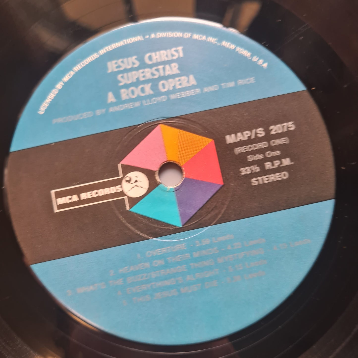 Andrew Lloyd Webber And Tim Rice ‎- Ian Gillan – Jesus Christ Superstar - 1970 (2 LP Gatefold) - Vinyl Record