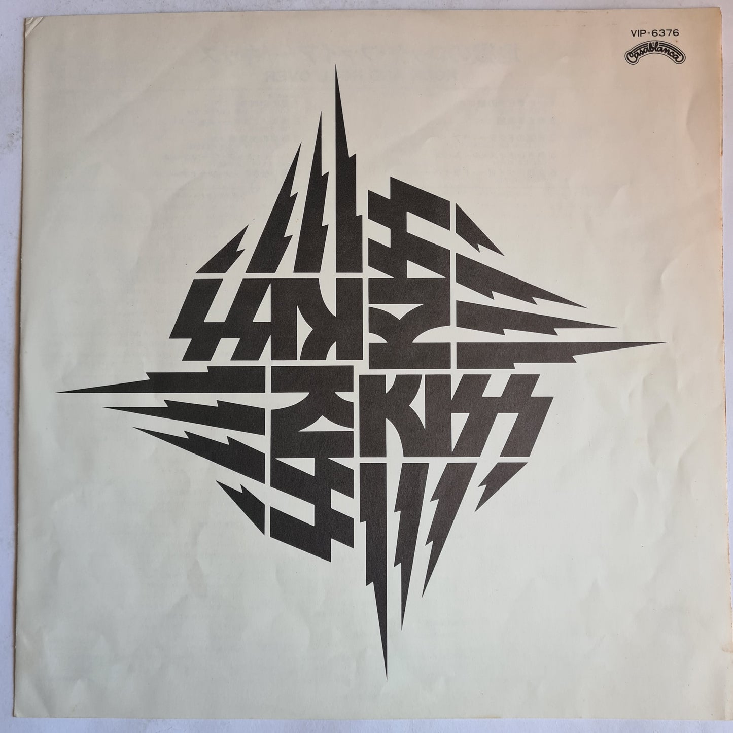 KISS – Rock & Roll Over - 1976 (1977 Japanese Gatefold Pressing) - Vinyl Record LP