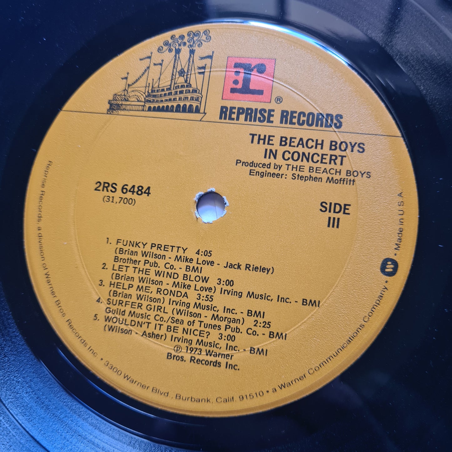 The Beach Boys – The Beach Boys In Concert - 1976 (USA Pressing) - Vinyl Record 2LP