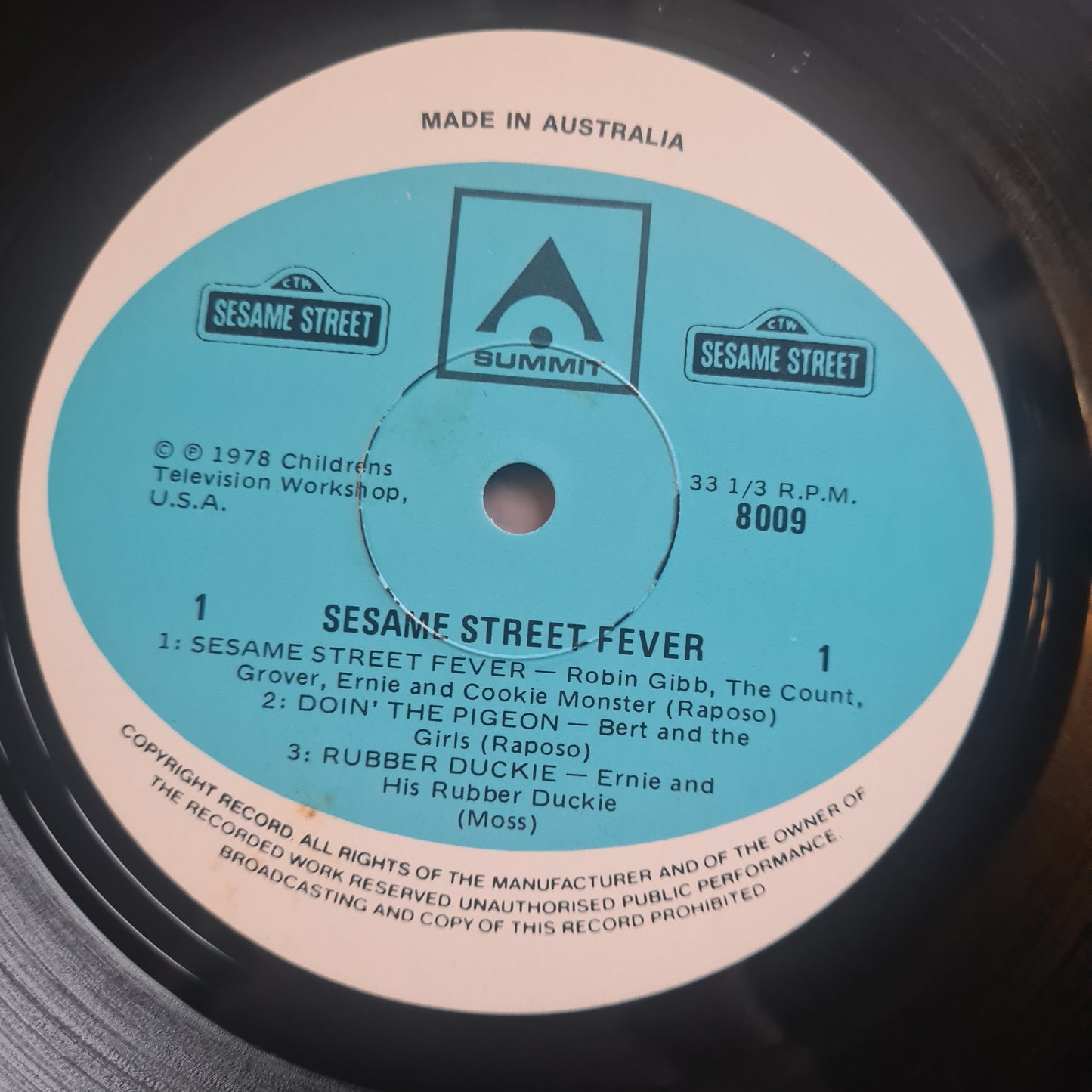Sesame Street – Sesame Street Fever - 1978 - Vinyl Record LP