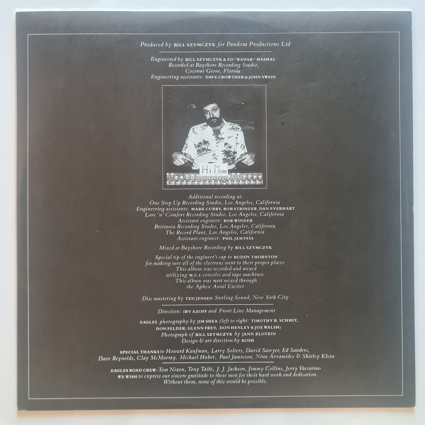 Eagles  – The Long Run - 1979 (UK Pressing)- Vinyl Record LP