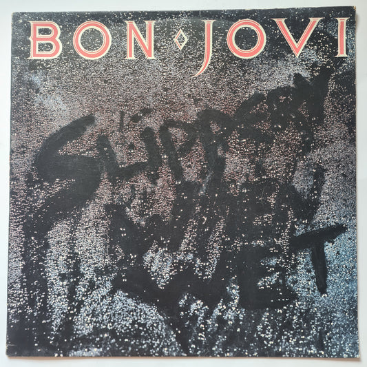 Bon Jovi – Slippery When Wet - 1986 - Vinyl Record LP