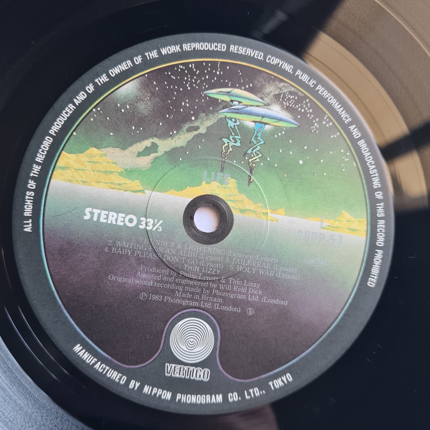 Thin Lizzy – Life Live - 1980 (2LP Japanese Pressing) - Vinyl Record (near mint)