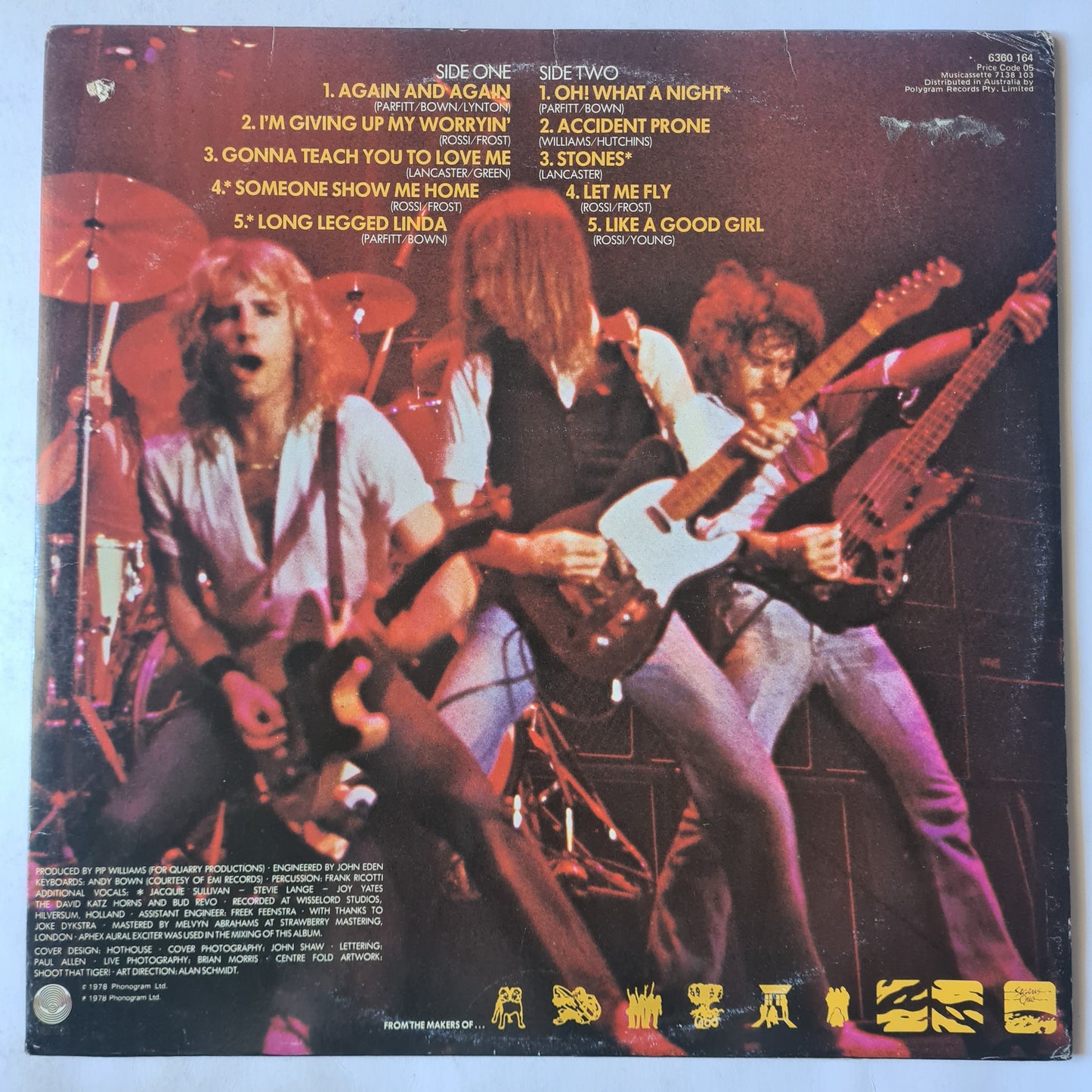 Status Quo – If You Can't Stand The Heat - 1978 (Gatefold) - Vinyl Record LP
