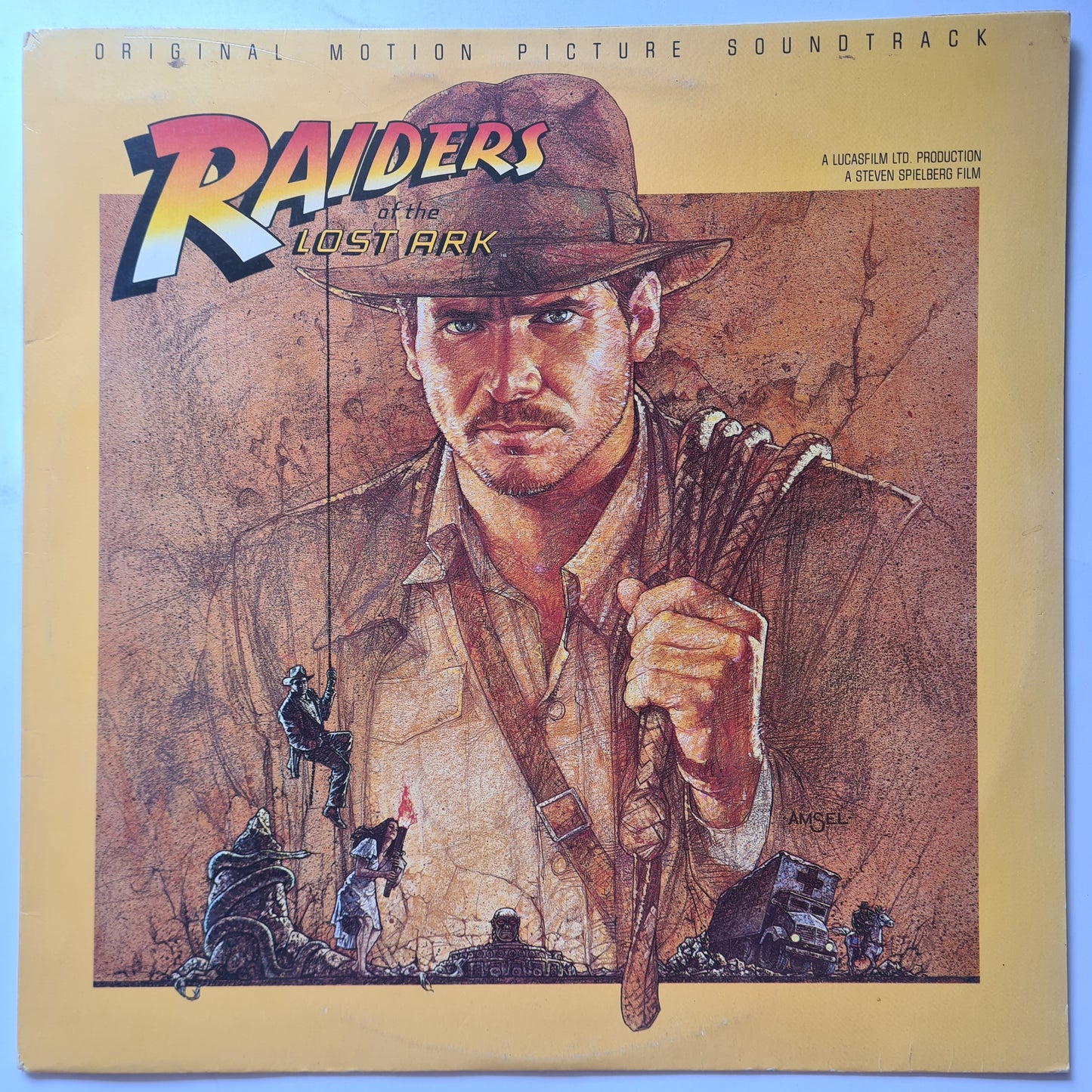 John Williams – Indiana Jones: Raiders Of The Lost Ark (Original Motion Picture Soundtrack)- 1981 - Vinyl Record LP