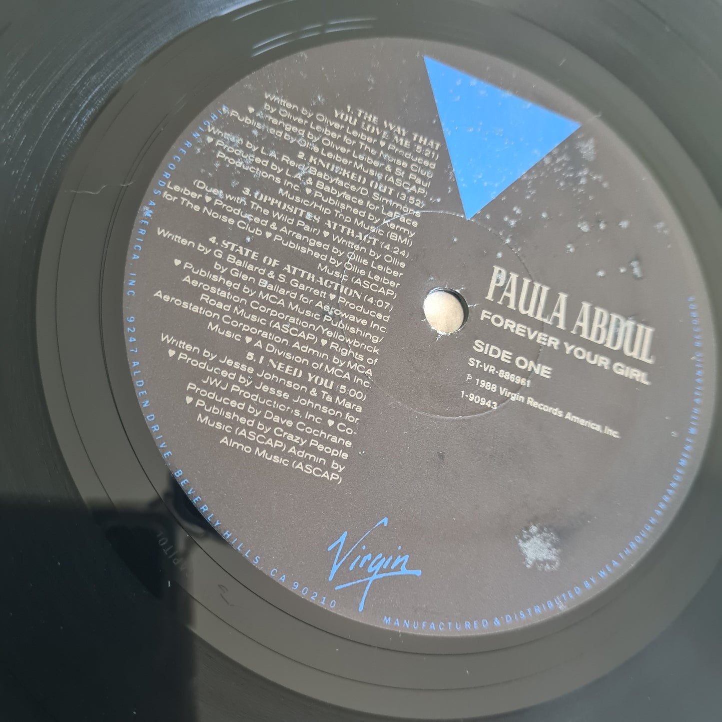 Paula Abdul – Forever Your Girl - 1988 - Vinyl Record LP