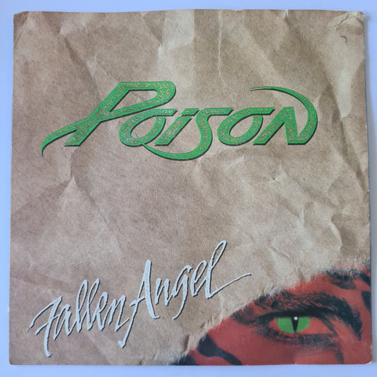 Poison - Fallen Angel - 1988 - Vinyl Record 7" Single - 45 RPM
