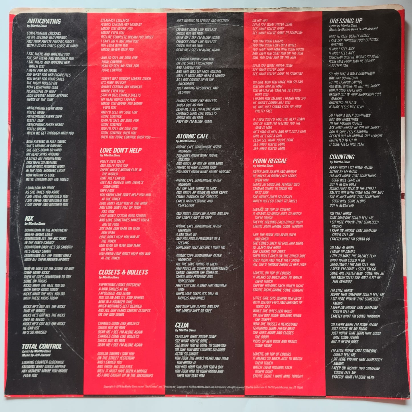 Motels – Motels - 1979 (USA Pressing) - Vinyl Record LP