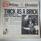 Jethro Tull – Thick As A Brick - 1972 - Vinyl Record LP (Newspaper Cover)