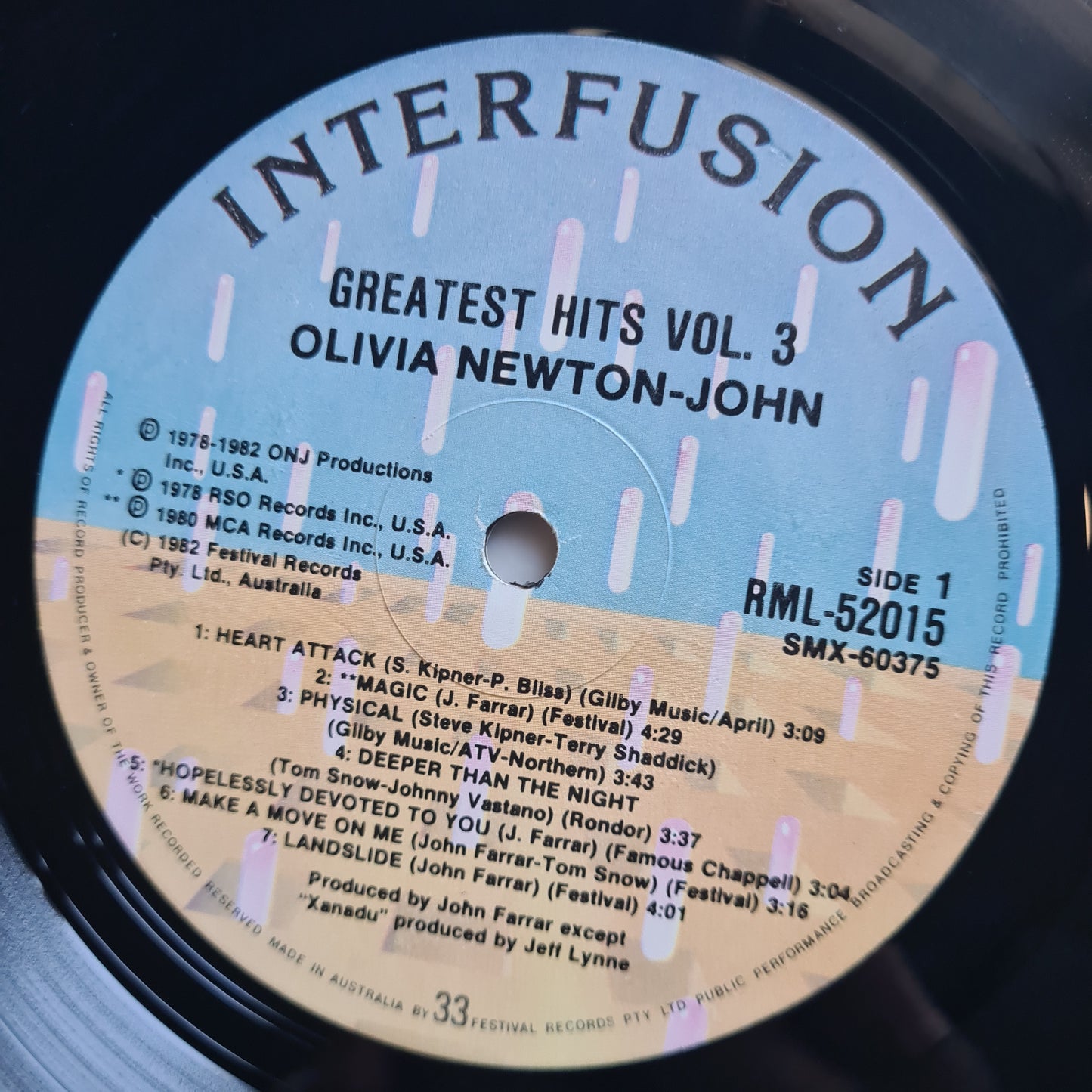 Olivia Newton John – Greatest Hits Vol.3 - 1982 (Gatefold) - Vinyl Record LP