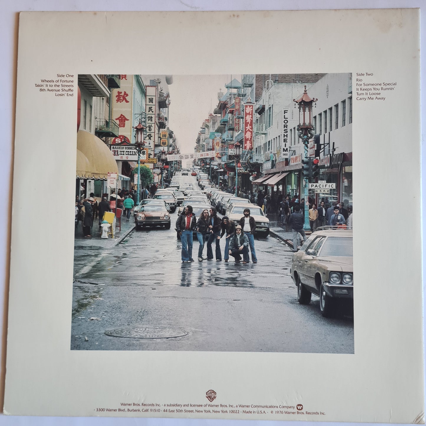 The Doobie Brothers – Takin' It To The Streets - 1976 - Vinyl Record LP