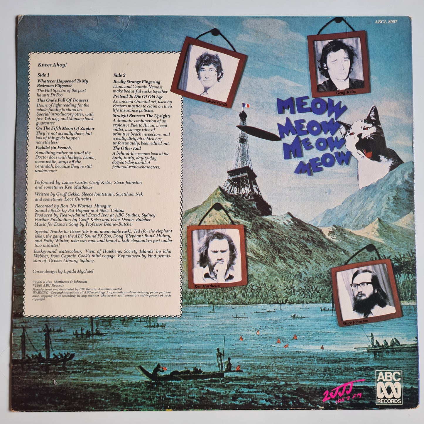 Dr Poo – Knees Ahoy! - 1980 - Vinyl Record LP (near mint)