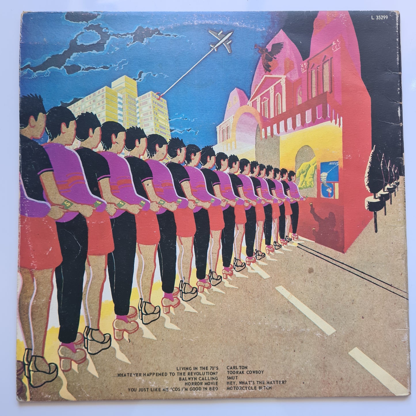 Skyhooks – Living In The 70's - 1974 (2nd Australian pressing) - Vinyl Record LP