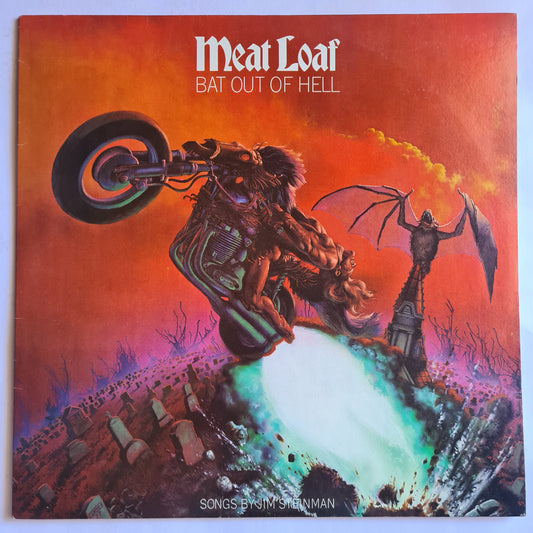 Meat loaf – Bat Out Of Hell - 1977 - Vinyl Record LP (Excellent)