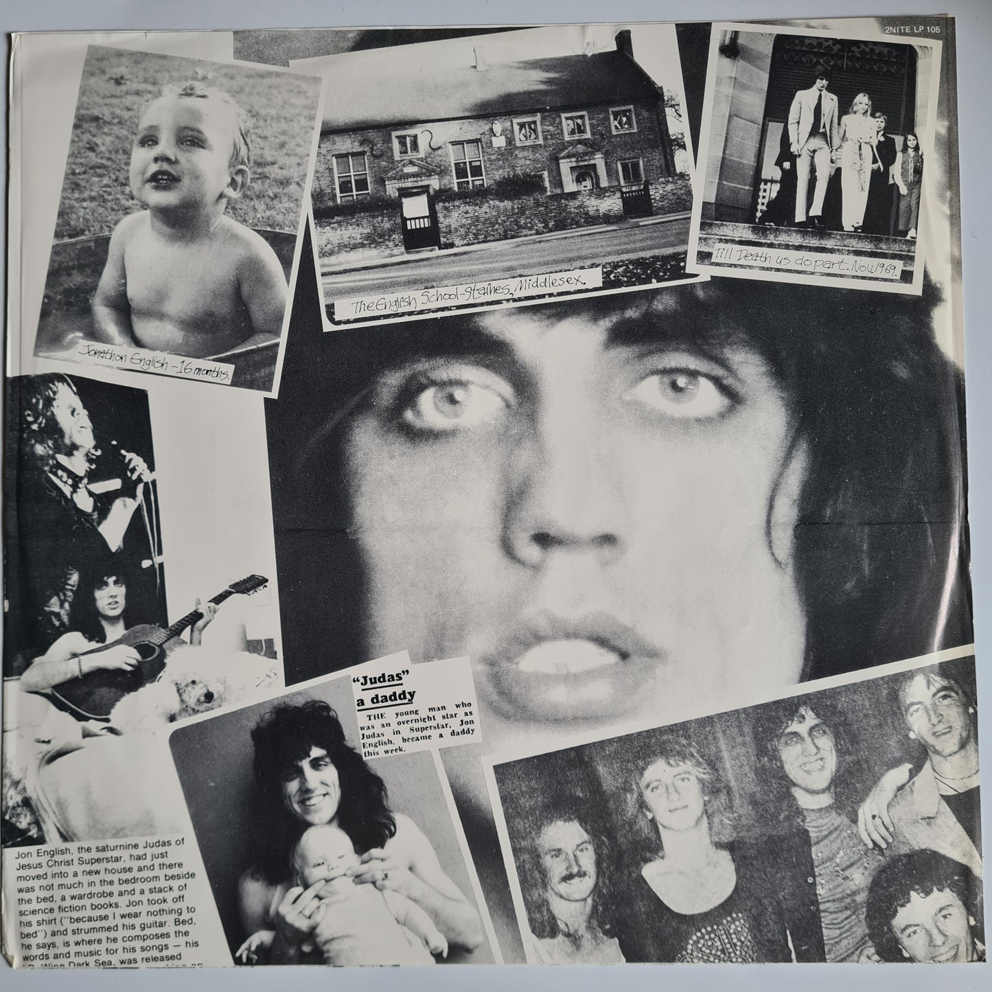 Jon English – English History - 1979 (Gatefold 2LP) - Vinyl Record (near mint)