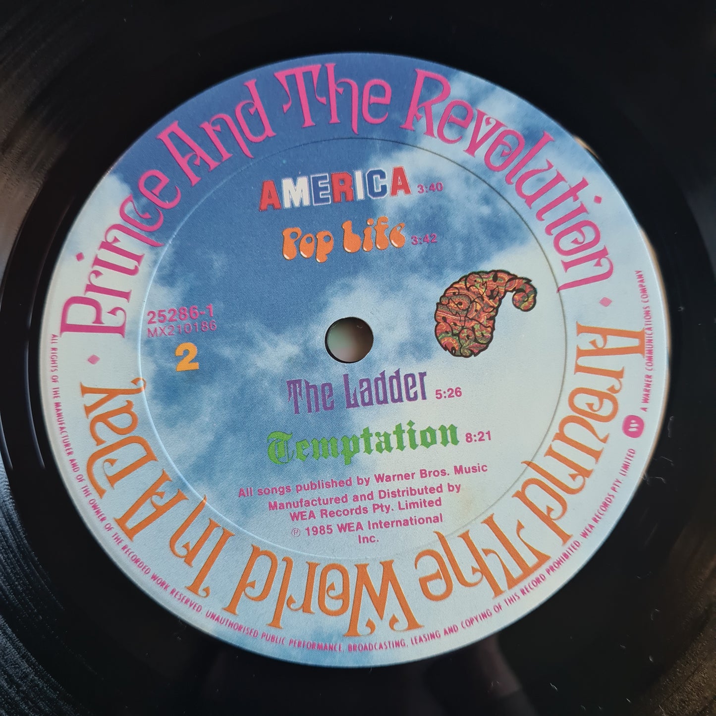 Prince & The Revolution – Around The World In A Day - 1985 - Vinyl Record LP (Gatefold)