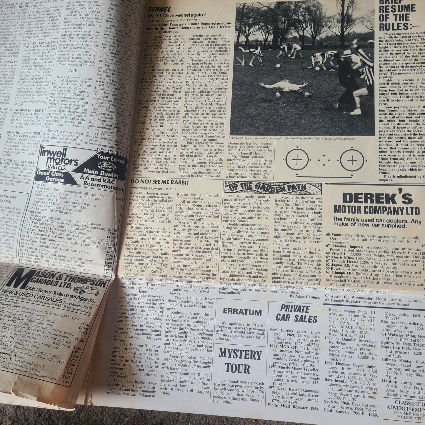 Jethro Tull – Thick As A Brick - 1972 - Vinyl Record LP (Newspaper Cover)