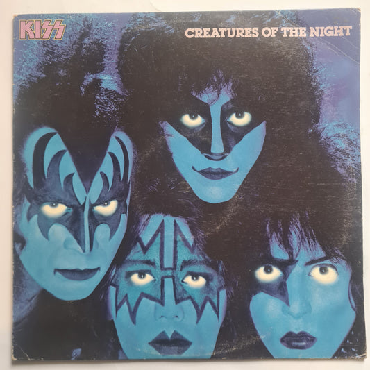 KISS – Creatures Of The Night - 1982 (Australian Pressing) - Vinyl Record LP