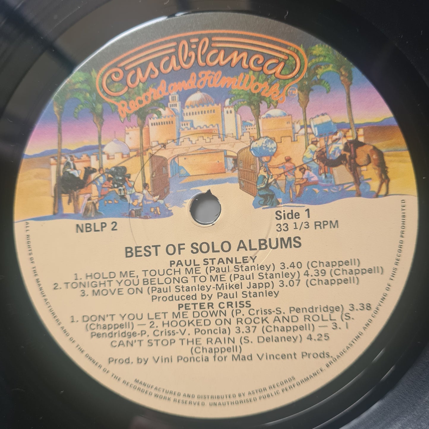 KISS – The Best Of The Solo Albums (with stickers and army form) - 1979 - Vinyl Record LP