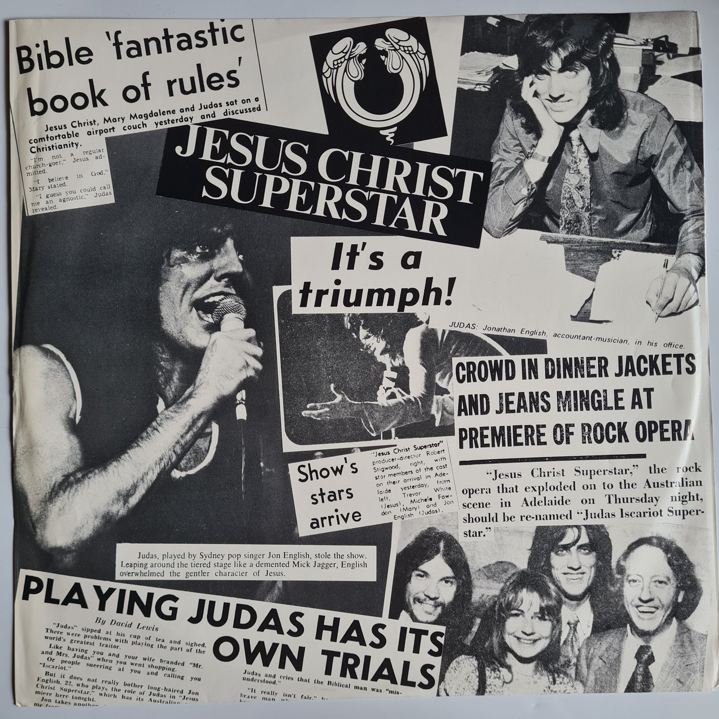 Jon English – English History - 1979 (Gatefold 2LP) - Vinyl Record (near mint)