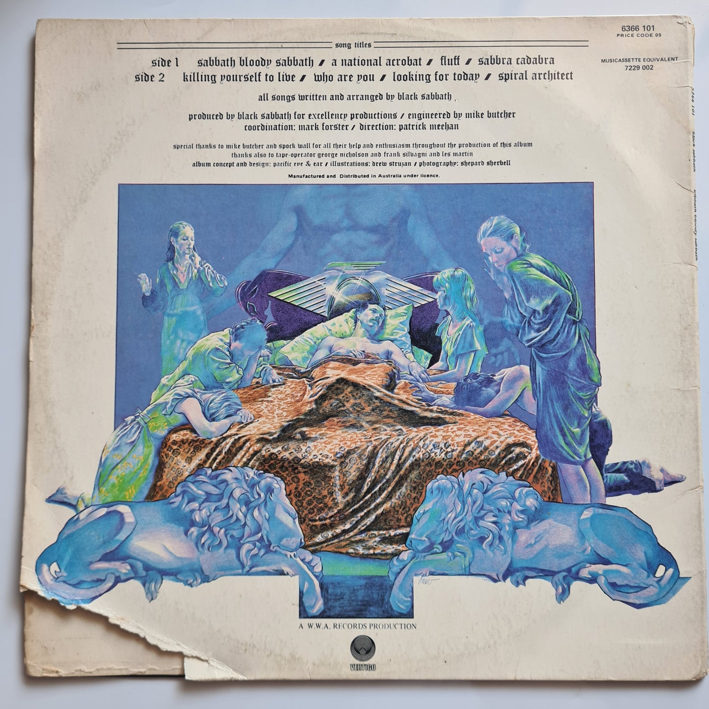 Black Sabbath – Sabbath Bloody Sabbath- 1973 (Australian Pressing) - Vinyl Record LP