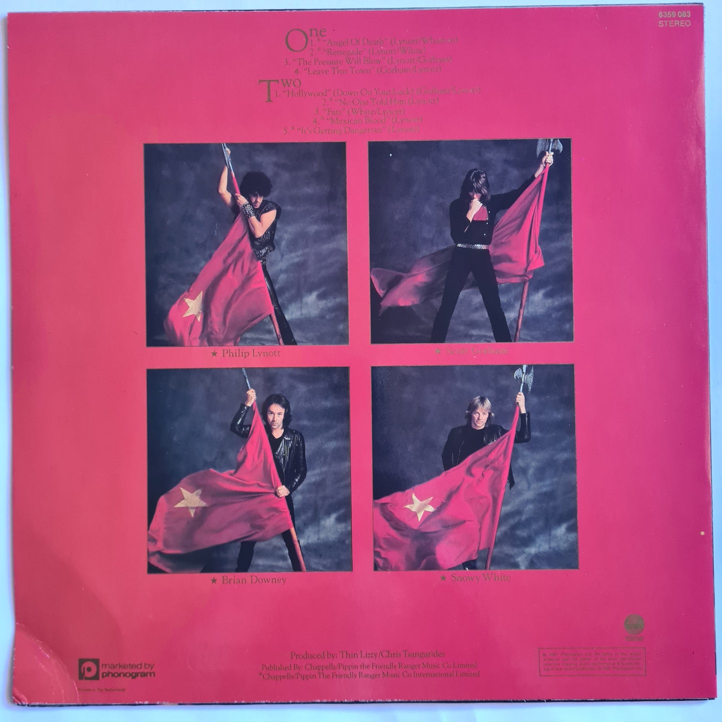 Thin Lizzy – Renegade - 1981 (Netherlands Pressing) - Vinyl Record LP