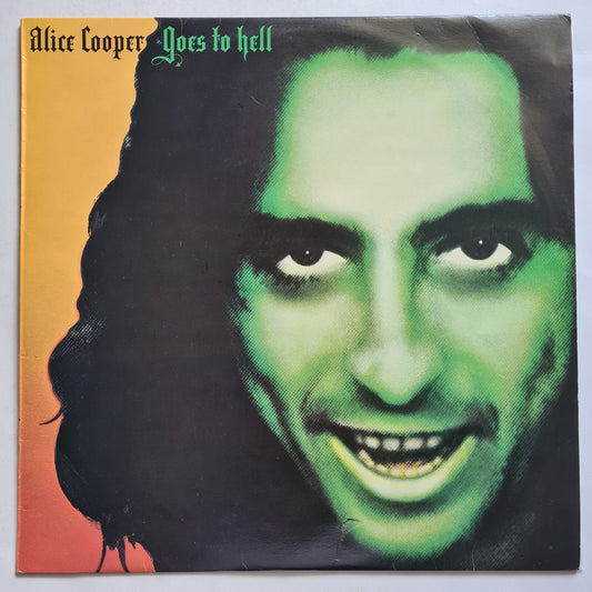 Alice Cooper – Goes To Hell - 1976 - Vinyl Record LP (near mint)