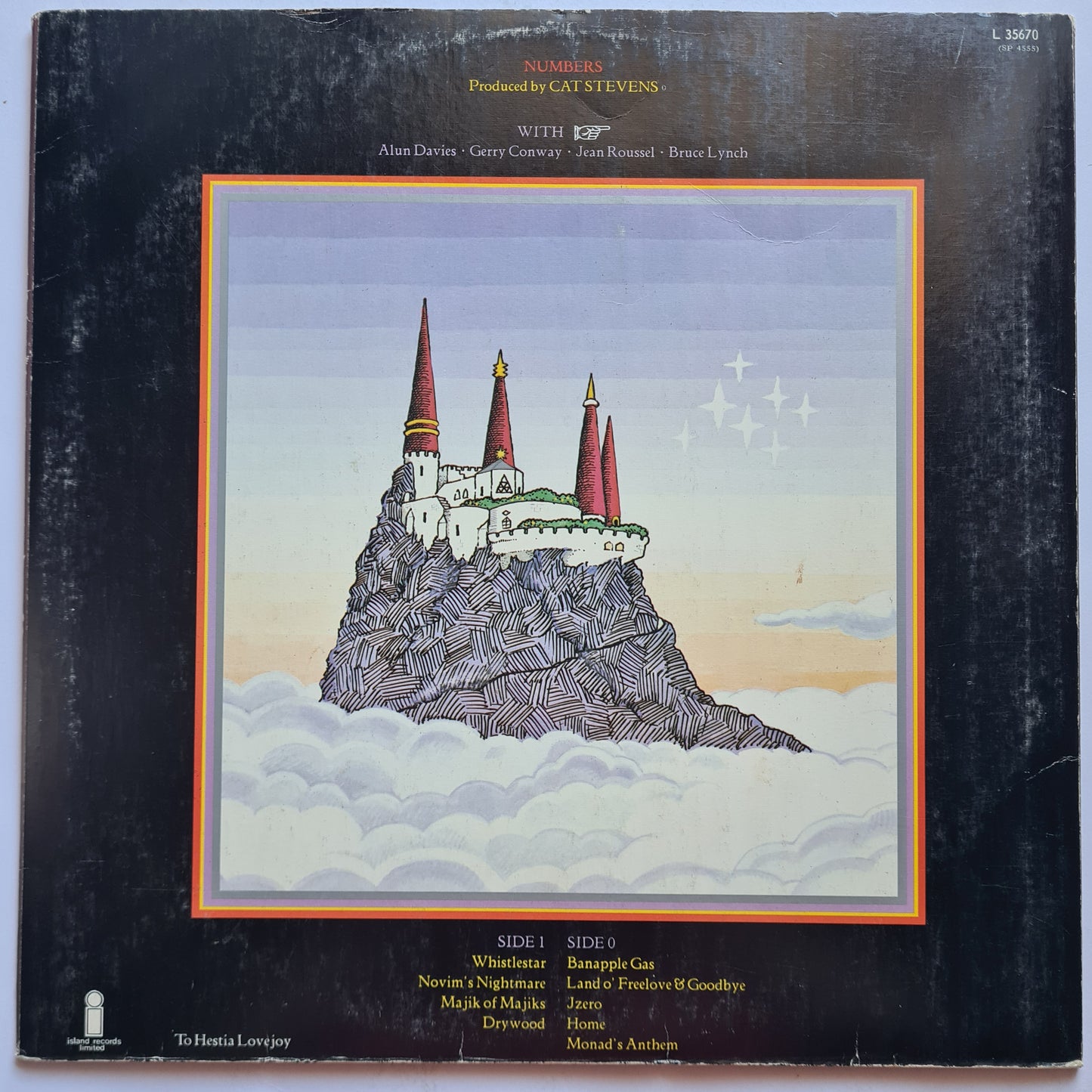 Cat Stevens – Numbers - 1975 - Vinyl Record LP (with story book)