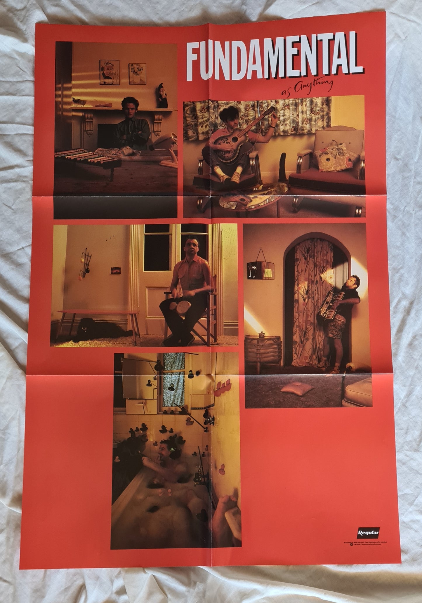 Mental As Anything - Fundamental As Anything  - 1985 (Limited Edition with Bonus Single & Posters) - Vinyl Record LP