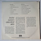 Patsy Cline – Patsy Cline's Greatest Hits - 1985 - Vinyl Record LP