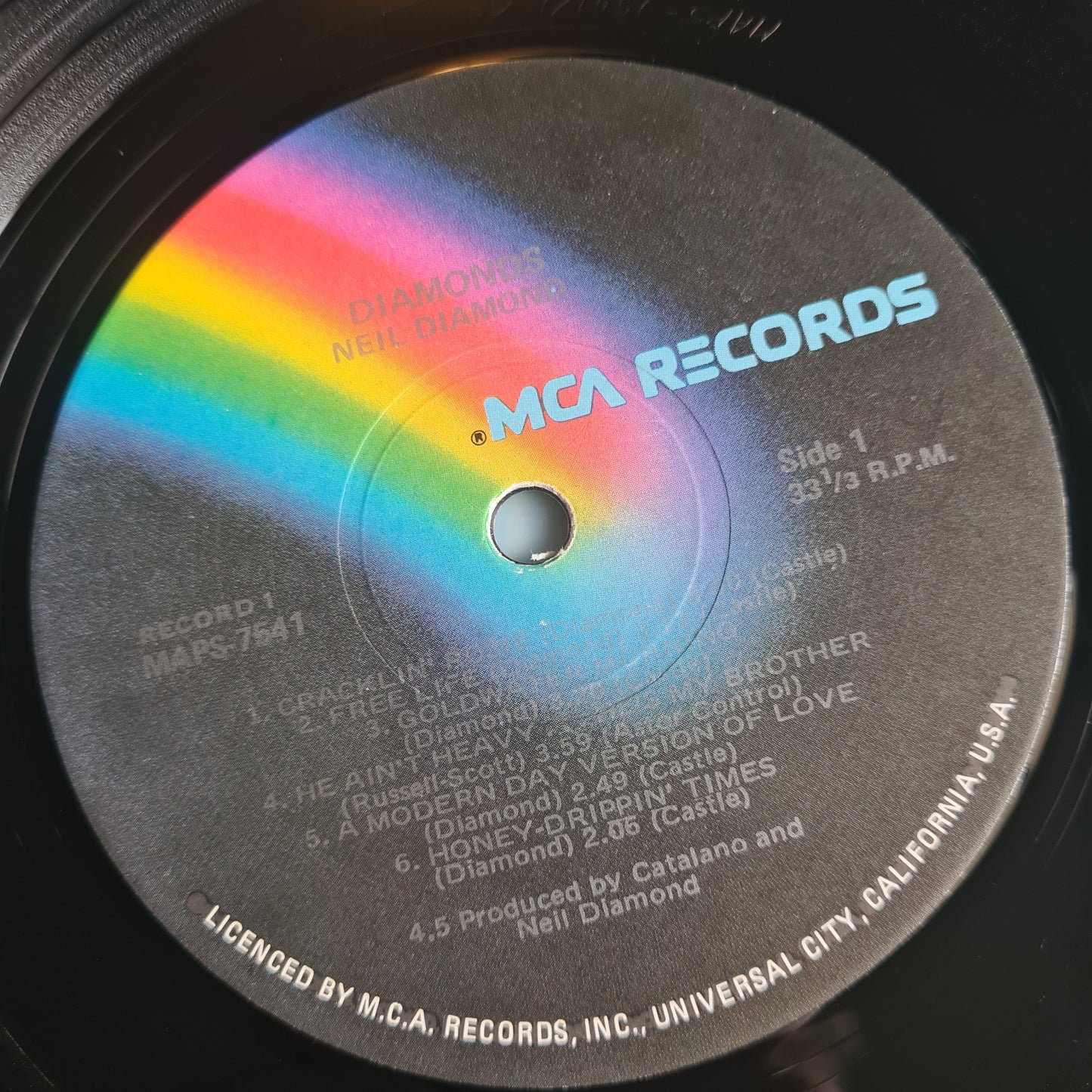 Neil Diamond – Diamonds (2LP Greatest Hits) - 1975 - Vinyl Record