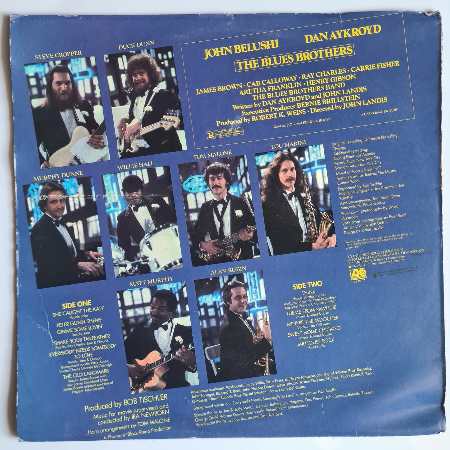 The Blues Brothers – Original Soundtrack Recording - 1980 - Vinyl Record LP