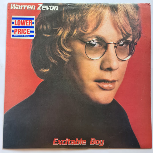 Warren Zevon – Excitable Boy - 1978 (1984 Australian Pressing) - Vinyl Record LP